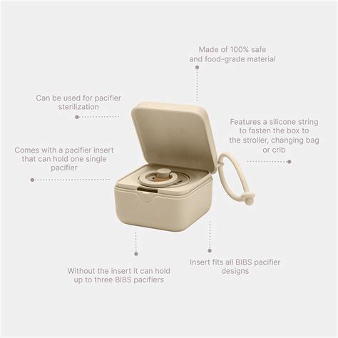 Bibs pacifier box