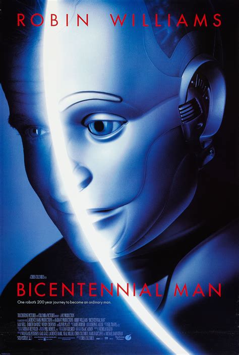 Bicentennial man the movie. A 1999 Science Fiction Film directed by Chris Columbus (with screenplay by Nicholas Kazan ), adapting the serious elements of Isaac Asimov 's "The … 