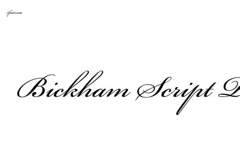 Bickham Script Pro Free Download