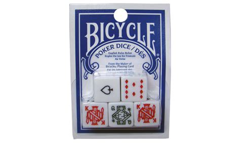 Bicycle Poker Dice