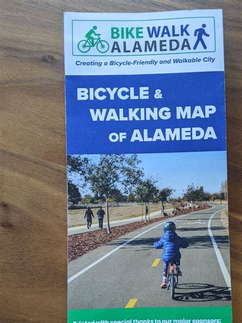 Bicycle and Walking Map of Alameda – Bike Walk Alameda