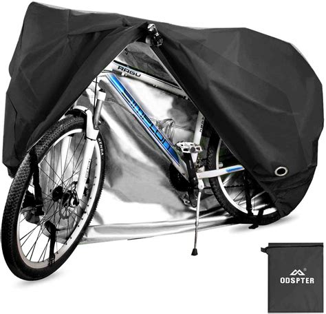 Bicycle covers for outdoors. EUGO Bike Cover for 2 or 3 Bikes Outdoor Waterproof Bicycle Motorcycle Covers XL XXL Oxford Fabric Rain Sun UV Dust Wind Proof for Mountain Road Electric Bike (Black-210D-XL for 2 Bikes) Brand: EUGO 4.4 4.4 out of 5 stars 3,894 ratings 