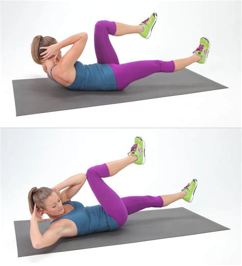 Bicycle crunch. Beneficial for weight loss: Bicycle crunches make an intense workout, which is a great way to target the abdominal muscles and can help to burn calories, build strength, and increase your metabolic rate.It works as an effective weight loss exercise to get rid of belly fat, and it makes you look more toned. Bicycle crunches can save you from … 