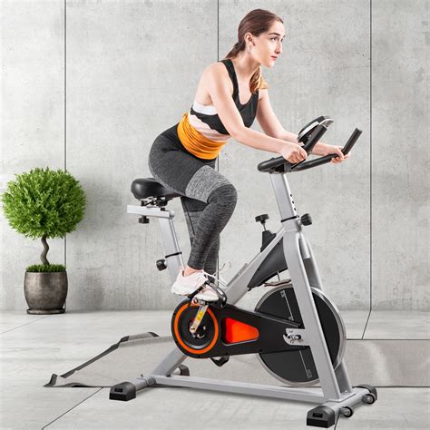 Bicycle for exercise. Types of Exercise Bikes: Upright Bikes: Mimics outdoor cycling. Recumbent Bikes: Offers added back support. Studio Bikes: Suitable for intense cycling workouts. 3. Fitness Goals: Upright or studio bikes have the potential to burn calories, while recumbent bikes may improve strength and muscle tone. 4. 