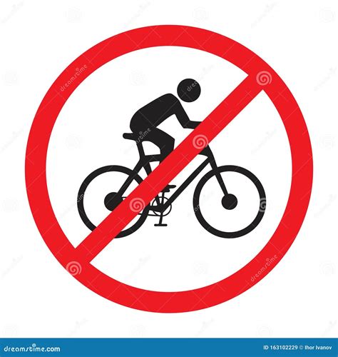 Bicyclists are often prohibited from using