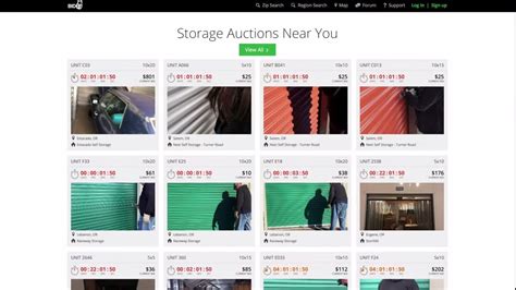 A free self storage auction directory offering real time auction listings, alerts, tools, how-to resources and more. The ultimate resource for storage auctions..