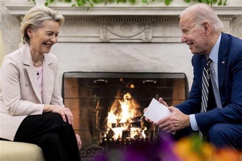 Biden, EU leader launch talks to ease rift on EV subsidies