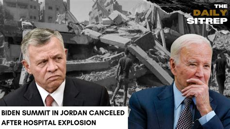Biden’s trip to Jordan canceled after Gaza hospital hit