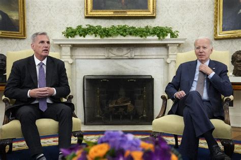 Biden ‘optimistic’ on debt ceiling as White House negotiation with McCarthy underway