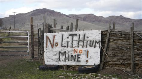 Biden administration clarifies 1872 Mining Law; says Nevada lithium mine can proceed