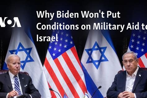 Biden administration makes clear it has no plans to place conditions on military aid to Israel despite pressure from lawmakers