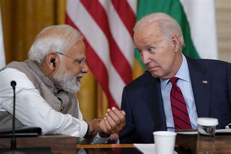 Biden and Modi meet Apple, Google CEOs and other executives as Indian premier wraps state visit