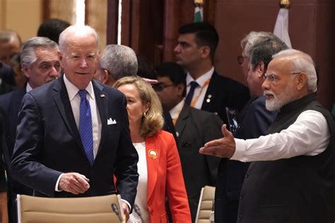 Biden and Modi to announce rail and shipping project to link India to Middle East and Europe