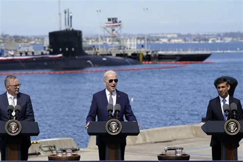 Biden announces nuclear-powered submarines for Australia