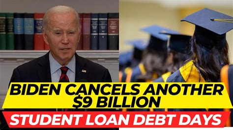 Biden cancels another $9 billion in student loan debt days after payments restart