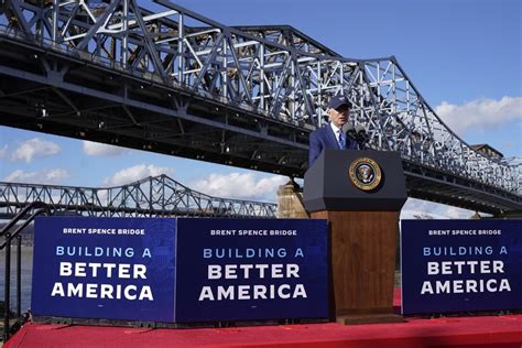 Biden celebrates new bridges as campaign season nears