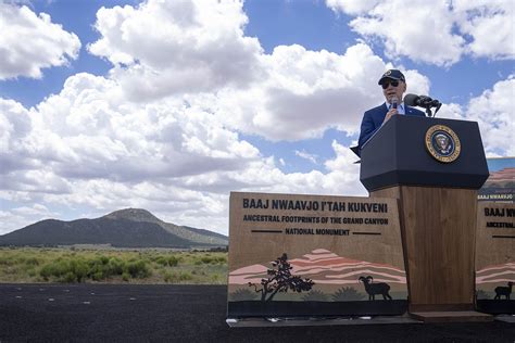 Biden creates new national monument near Grand Canyon, citing tribal heritage, climate concerns