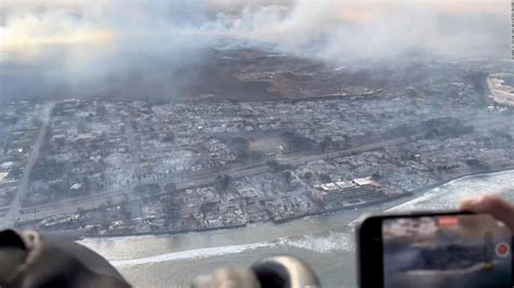 Biden declara la emergencia en Hawai por los incendios forestales: “Todos los recursos que tenemos estarán disponibles”