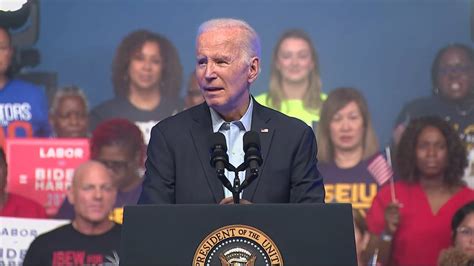 Biden finds receptive union crowd at first big event of his 2024 reelection campaign
