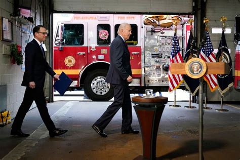 Biden heads to Philadelphia for firefighters and fundraising