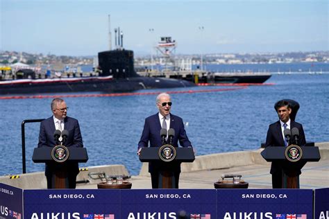 Biden in San Diego to announce Australia submarine deal