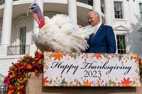 Biden is spending his 81st birthday honoring White House tradition of pardoning Thanksgiving turkeys