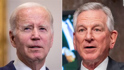 Biden issues scathing rebuke of Tuberville’s hold on military promotions