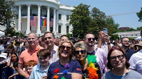 Biden lauds ‘extraordinary’ courage of LGBTQ Americans at White House Pride event