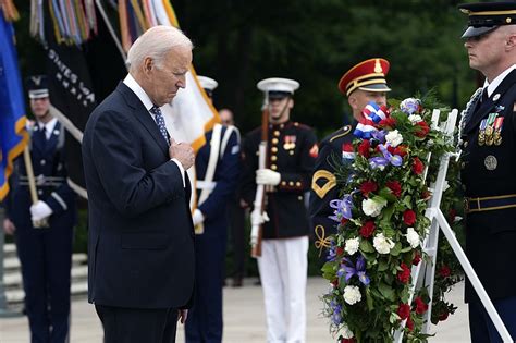 Biden marks Memorial Day lauding generations of fallen U.S. troops who 'dared all and gave all'