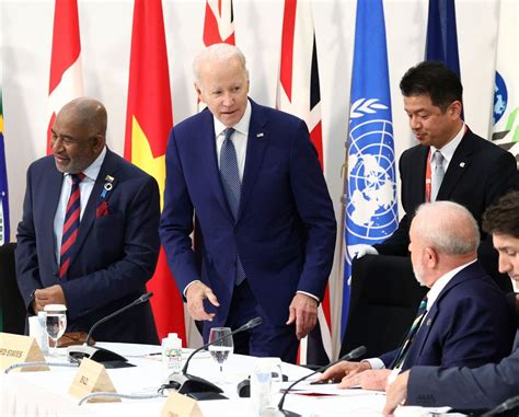 Biden meets with Indo-Pacific leaders at G7 summit while confronting stalemate over US debt limit