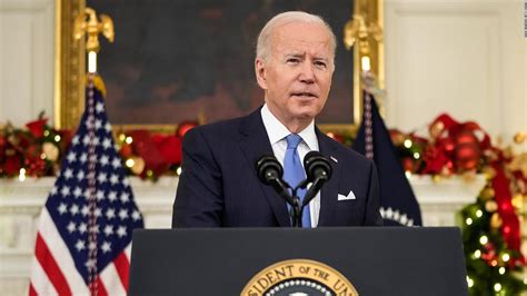 Biden offers rare praise of Trump during Covid speech - CNN