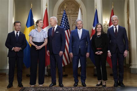 Biden proclaims NATO alliance ‘more united than ever’ as he celebrates new member Finland