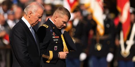 Biden says America’s veterans are ‘the steel spine of this nation’ as he pays tribute at Arlington