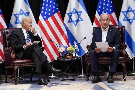 Biden tells Netanyahu that explosion at Gaza hospital appears to have been done ‘by the other team, not you’