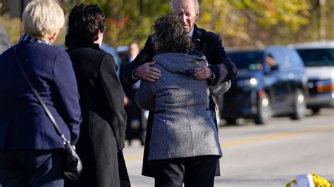 Biden tells residents of Maine city reeling from mass shooting: ‘You’re not alone’