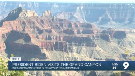 Biden to announce historic Grand Canyon monument designation during Arizona visit
