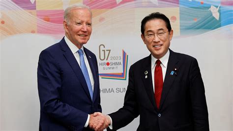 Biden to consult with Japan’s Kishida ahead of Group of Seven summit in Hiroshima