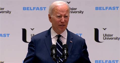 Biden touts dividends of peace in Belfast, even as tensions persist