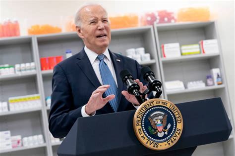 Biden touts lower prescription drug costs starting in 2024