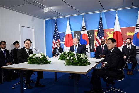 Biden turns to Camp David diplomacy for first-ever trilateral summit with Japan and South Korea