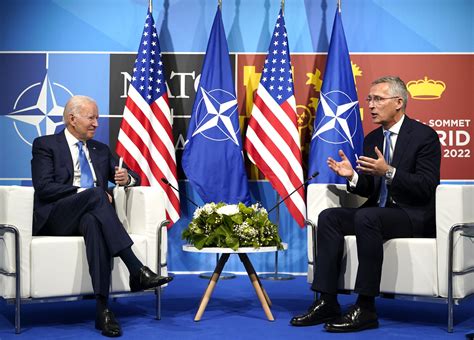 Biden will host outgoing NATO secretary-general Stoltenberg as competition to replace him heats up