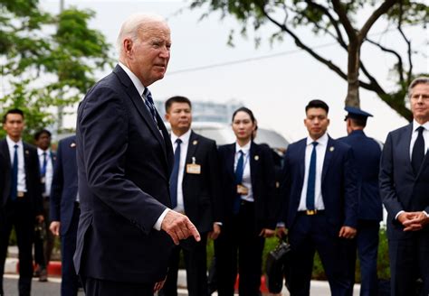 Biden wraps Vietnam visit by talking with business leaders and visiting a memorial to John McCain