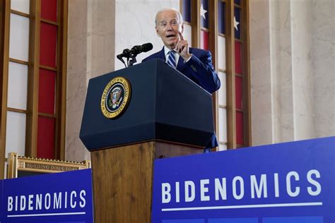 Play Video. 1:56. Joe Biden called “Bidenomics” a success during a speech in Chicago, boasting about his record on promoting employment and wage growth in the US over the two and a half years .... 