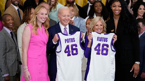 Bidens to host UConn, LSU basketball teams at White House