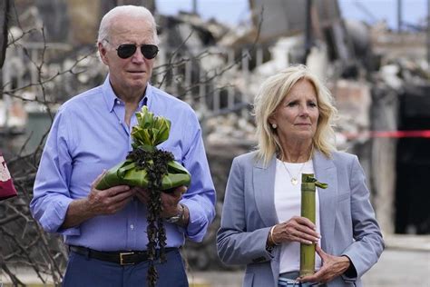 Bidens to visit Hawaii on Monday following Maui wildfires