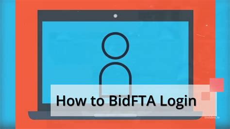 a logo of bidfta with a circle in front, BIDF