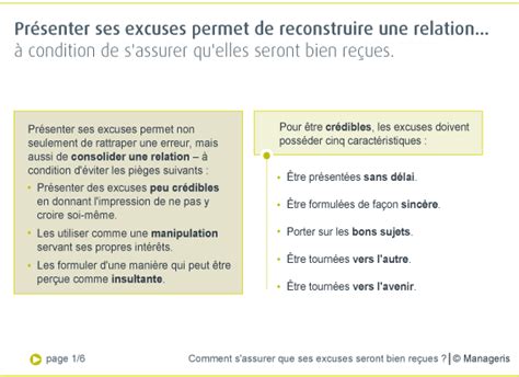 Bien formuler ses excuses - journal du net