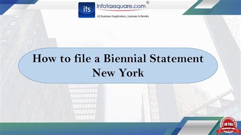 Biennial statement cannot be filed prior to the filing window date.  Due ev...