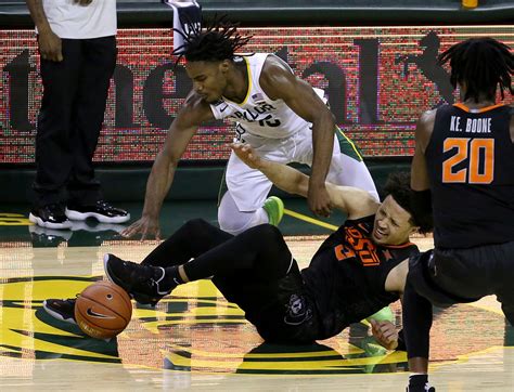 Mar 8, 2021 · Baylor’s Davion Mitchell was voted Defensive Player of the Year, Kansas’ David McCormack received the award for Most Improved Player and Texas’ Kai Jones was chosen for the Sixth Man Award. The All-Big 12 First Team consisted of Cunningham, Baylor’s Jared Butler and Davion Mitchell, Oklahoma’s Austin Reaves and West Virginia’s Derek ... . 
