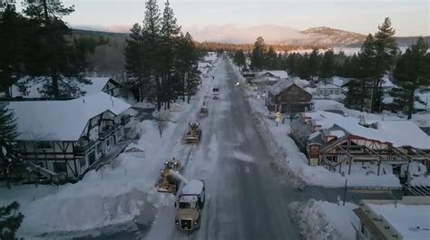 Big Bear Lake digs out from winter storms